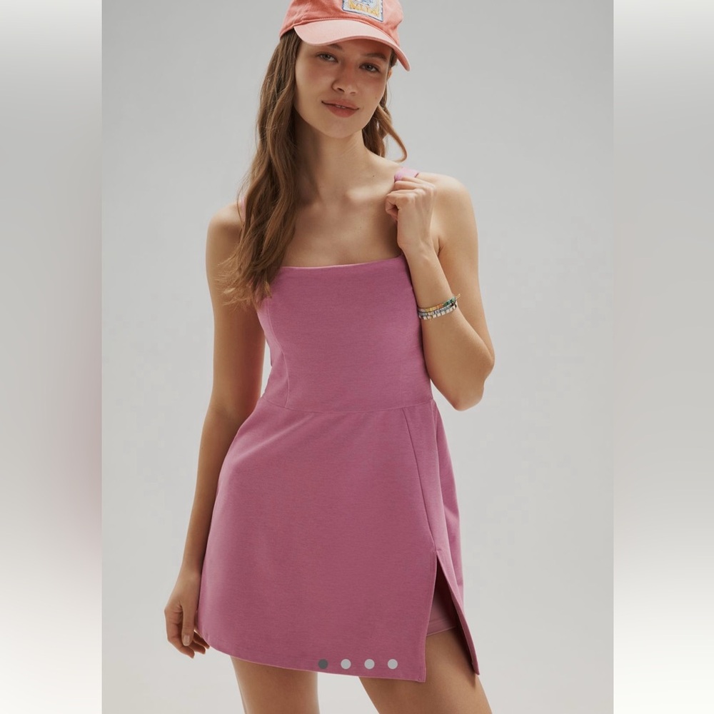 Beyond Yoga mauve athletic mini dress NWT